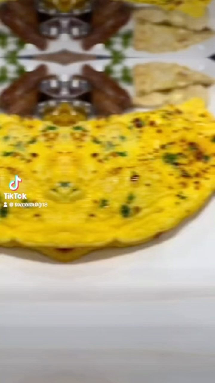 Masala Aloo Fry Omelette at Cafe Riviera in Killarney Mall . Worthy of our Best breakfast Shouts