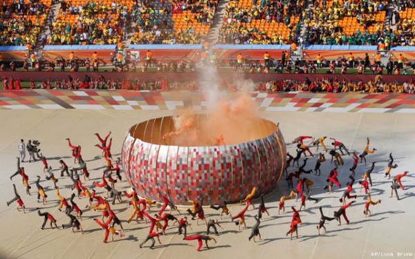 My 2010 World Cup Diary- Day One. The Opening Ceremony