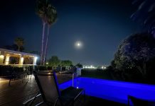 Full Moon at the Protea Wanderers @proteahotels