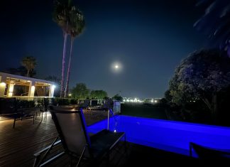 Full Moon at the Protea Wanderers @proteahotels