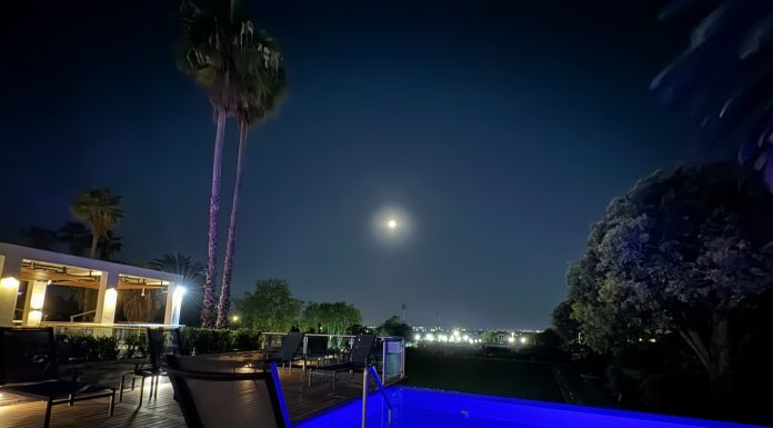 Full Moon at the Protea Wanderers @proteahotels