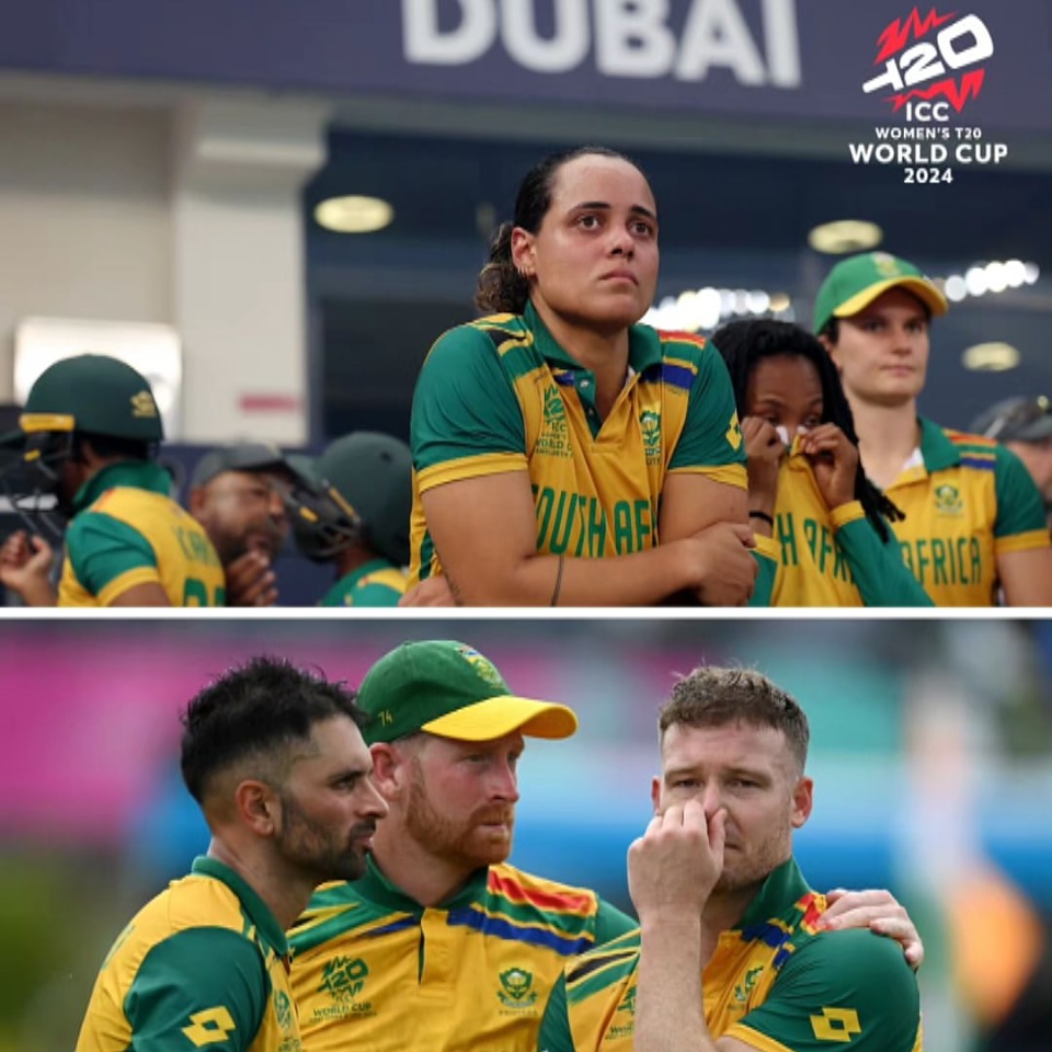 2024 has been heartbreaking. But two finals wel take. Well done to the Proteas Women’s team. Hard Luck. Well done to the Kiwis