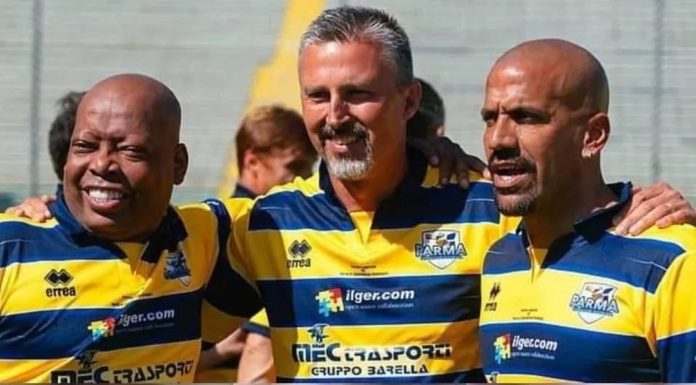 Time moves by so fast. We had a malawi guy working for us called Waseer was Carbon Faustino Asprilla. Gave him that Newcastle Brown Ale kit and took him for a walk…….:). Veron still looks the same. Once Upon a time in Parma