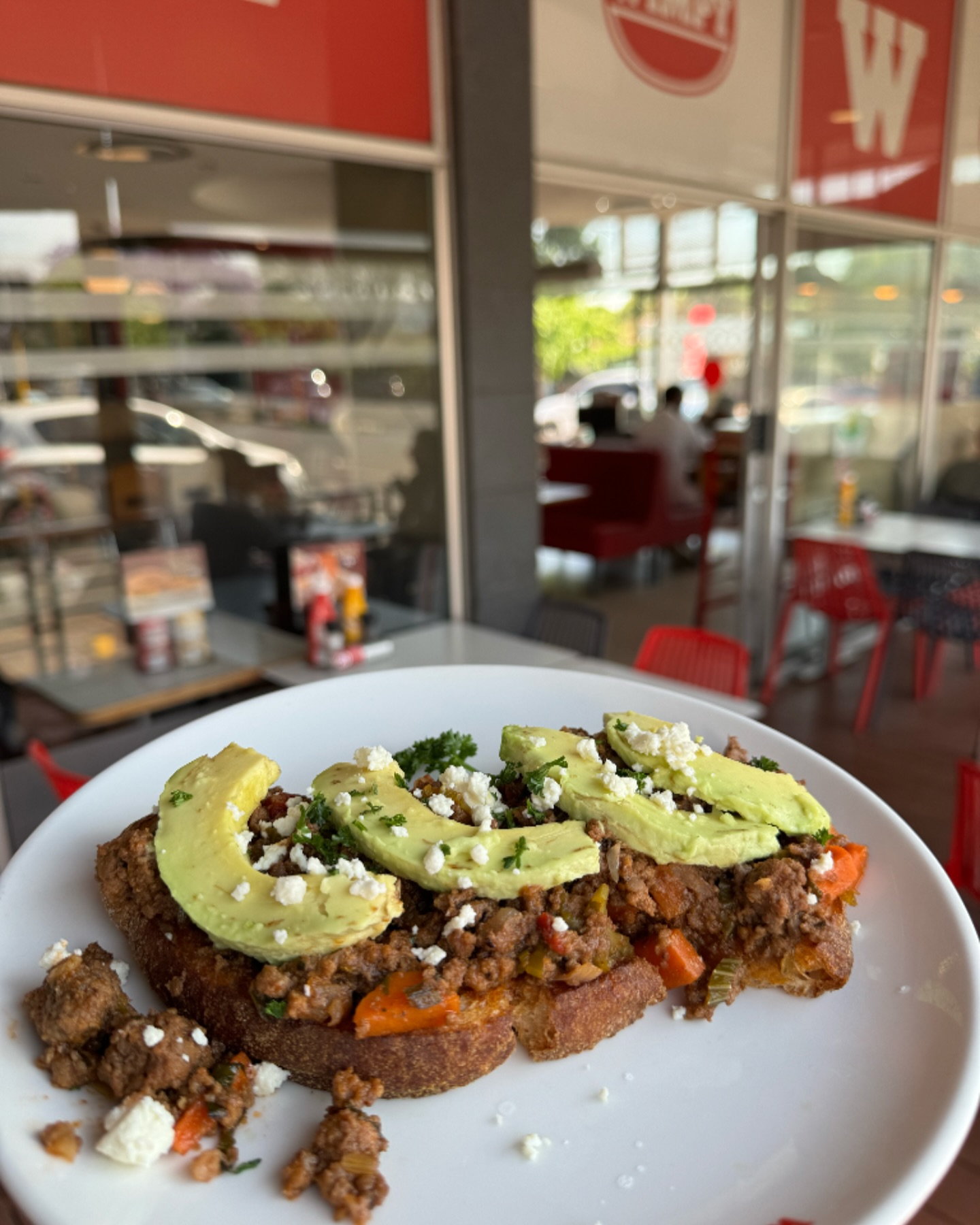 Checking out the New Menu items for Summer at Wimpy. Tried the Mince & Avo on Sourdough. Be sure to try the new items at the Halaal Wimpy Stores Pic: 📸 @wimpygreenside .