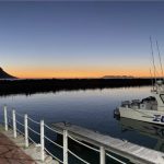 Sunset at Strand Harbour, Western Cape