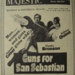 Movie Posters from Majestic Cinema back in the day. Leave a comment