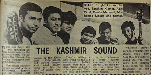 The Kashmir Sound. What memories do you have of them?