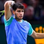 Last Night Carlos Alcaraz was dumped out of Paris Masters by Hugo Humbert. Dissapointed to see his exit especially after the Sinner withdrawal. Its Turin Top 8 next for all the big boys. Interestingly enough Alcaraz has said that the surface is the fastest indoor surface hes ever played on and he couldnt play his best Tennis. Humbert pounced and lets see who will Triumph in Paris#atpmasters #parismasters #carlosalcaraz #alcarazvshumbert