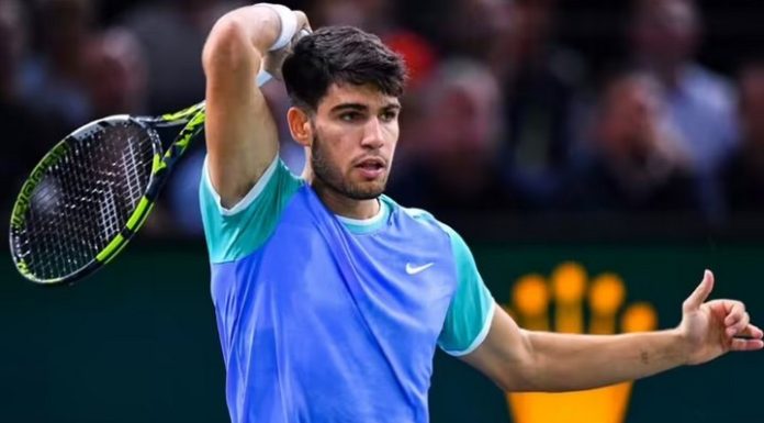 Last Night Carlos Alcaraz was dumped out of Paris Masters by Hugo Humbert.