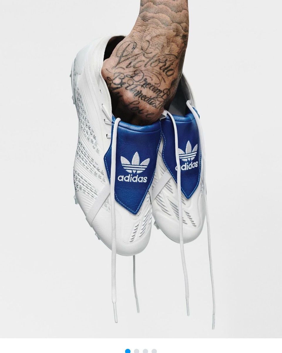 Beckham, Predator and the Trefoil. What a Boot