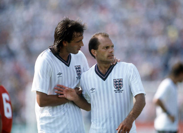 Ray Wilkins gets sent off against Portugal in Mexico86. The red card put England Under pressure. England did qualify from the group though. How class was this England jersey#england #mexico86 #raywilkins #englandvsportugal