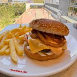 Try Crispy Onion Cheeseburger and Chip plus small coke promo this weekend. Remember Wimpy Rosebank is Open till 9pm on Fridays and Saturdays #halaal