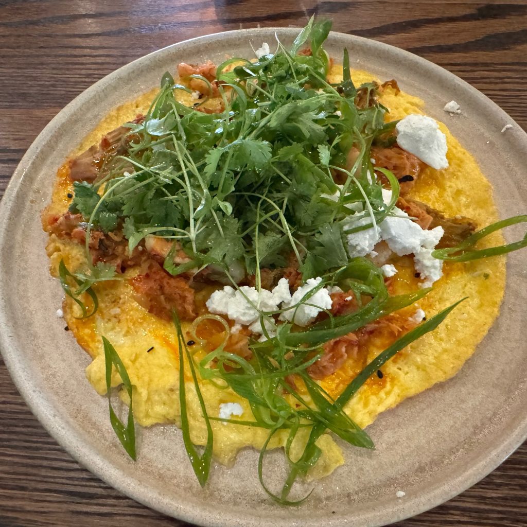 Asian Omelette at @proudmary_sa. : Steven Maloi#breakfast #breakfastideas #proudmary #asianomelette