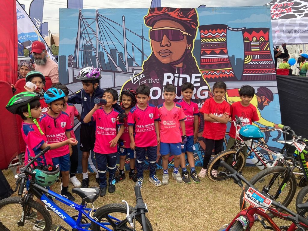 The Ride JHB 2024 Kiddies race took place on the weekend.