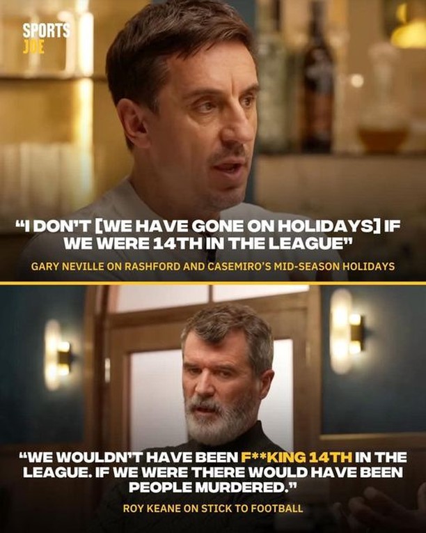 Quote of the Week from Former Republic of Ireland International Roy Keane.