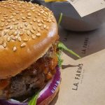 WAGYU burger at @la_farms in Cape Town ️