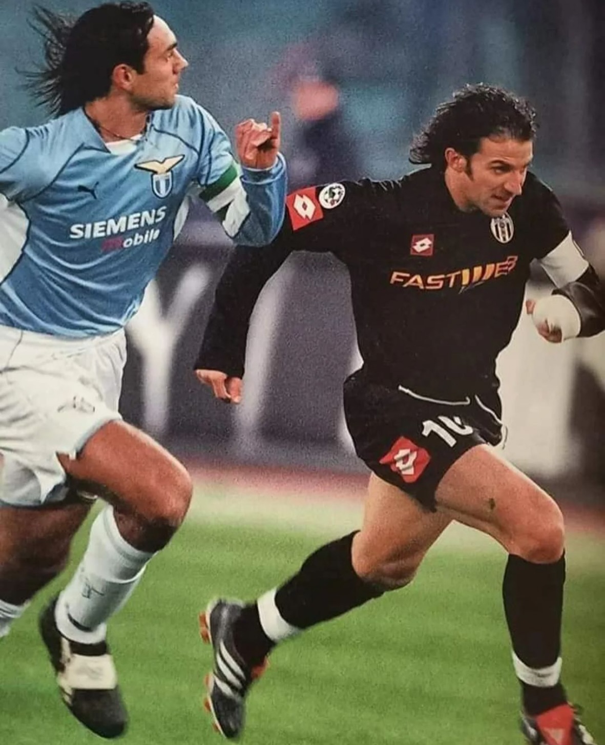 Defence vs Attack. Nesta vs Del Piero