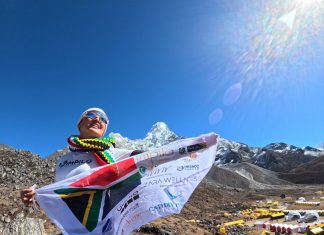 Angela Yeung Summits Ama Dablam Himalayas – empowering Lives through Impilo Collection Foundation