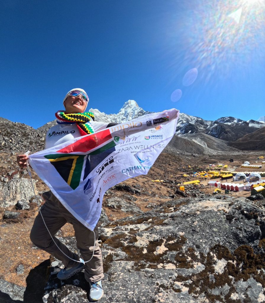 Angela Yeung Summits Ama Dablam Himalayas – empowering Lives through Impilo Collection Foundation