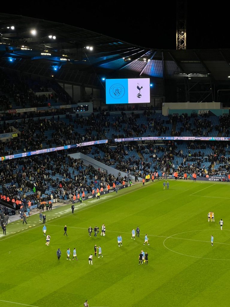 COYS. For the Spurs Lads. All the Action from our Man on the scene @cassim_omar .How was it at the Etihad Cas?