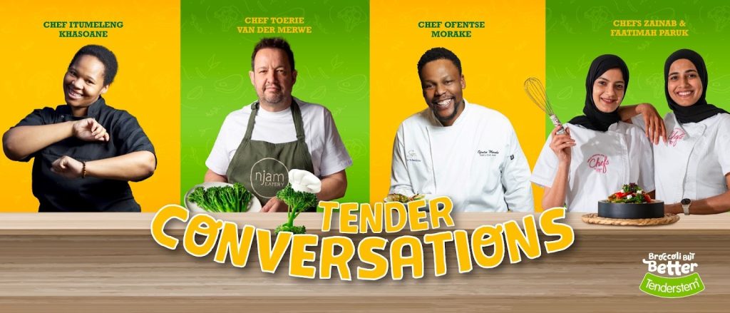 Join the ‘Tender Conversations’ with Tenderstem® broccoli and Renowned SA Chefs