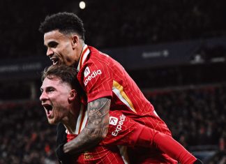 Liverpool 2 Man City 0. What a top result. Could have been more. The Slot Meecheeene is paying out tonight. Citeh lose 7 on the trot. Well done Liverpool. Sobo was Musseeeeve. What say the Kop Lads