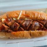 Today feels like a Wors Roll Day. This one from the 3 Guys Pop Up