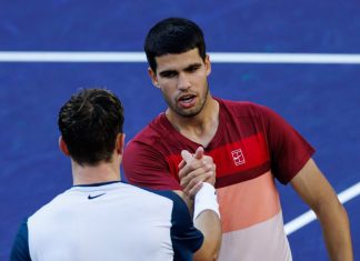 Alcaraz loses to Jack Draper in 3 sets in the semi final of Indian Wells.