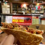 On the 17th fast after a battle you just have to have a Steak and Cheese with a bottle Coke at The Home of Legends @kentuckymilkbar