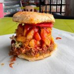 Today’s JHB Weather is a Steak Supreme Burger Day. This one on my best Burger List. @akhalwayas_bree #bestburger #steaksupremeburger #akhalwayasbreestreet #akhals #rain #jhbweather #gourmetburger #burgerlove