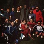 Nwanko Kanu meets the boys from Monday Night Football