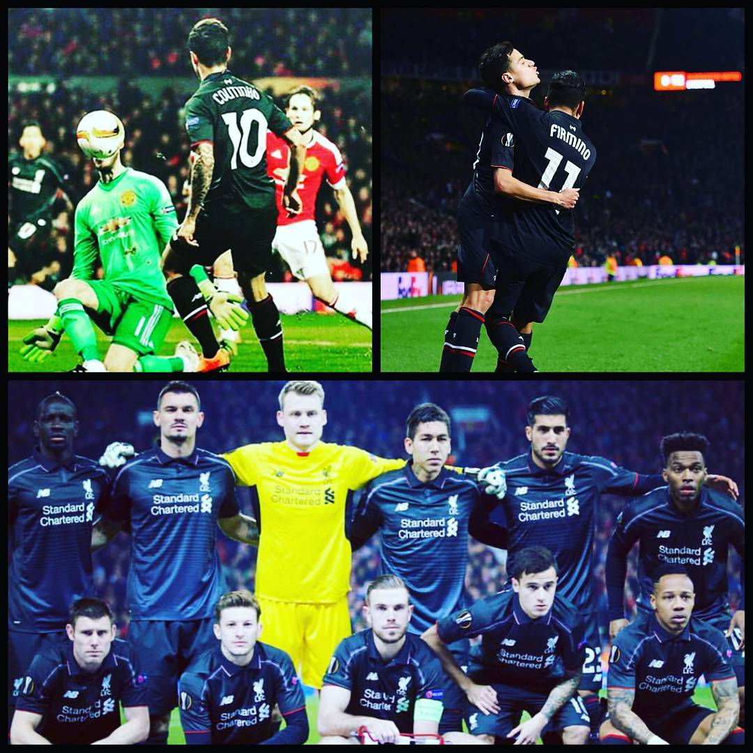 Coutinho magic buries the MANCS and LVG.Liverpool 1 Manchester Utd 1. Your thoughts on this museeve victory #liverpool #manutd #ABUS #ALIS #abusvsalis #europaleague #kopend #oldtrafford