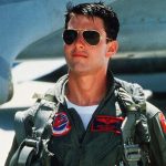 Watching Top Gun on etv. My favourite movie. "Il Fire when im damn good and ready. you Got that. Also a time when Ray Ban teardrop was born