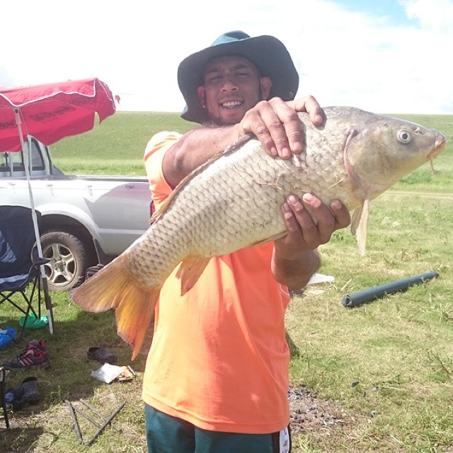Sublime Catch -Beauty Carp caught at the vaal. Sent in by Farid Bhyat. If u Wanna send in catches email info@swoosh0018.com title SUBLIME CATCH