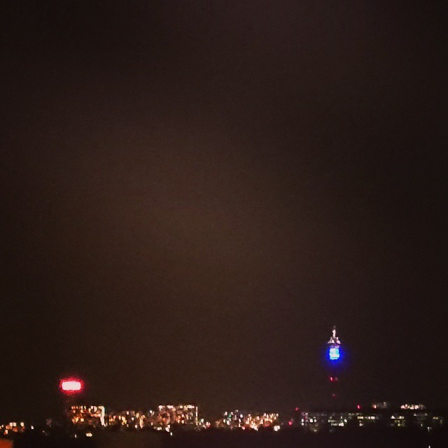 Jozie at night from Rosebank Rooftop