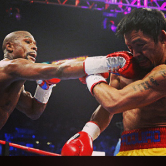 Mayweather wins it,Whats your views on the fight