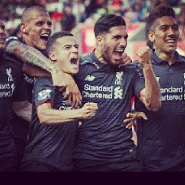 3 points is 3 points. Great start to the season #liverpool #kopend #Stoke #epl