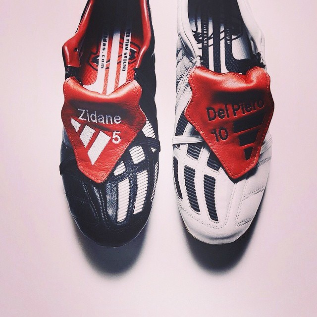 In my memmorabillia room. What a Thing #adidas #Predator @alessandrodelpiero