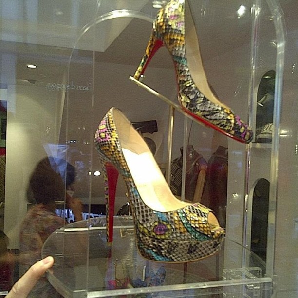 My visit to Christian Louboutin. To see what all the fuss was about