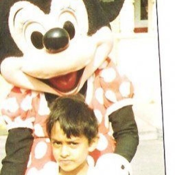 Me meeting Mini Mouse @5