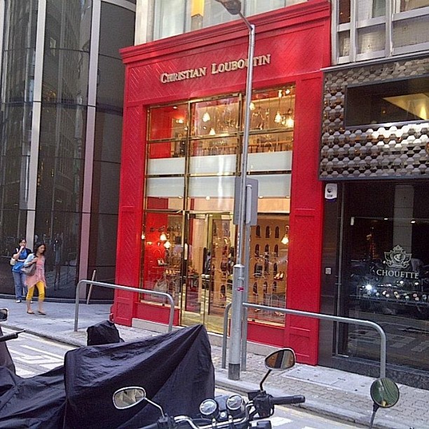 My visit to Christian Louboutin. To see what all the fuss was about