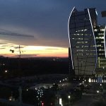 Sunset @The San Deck.taken with my Blackberry