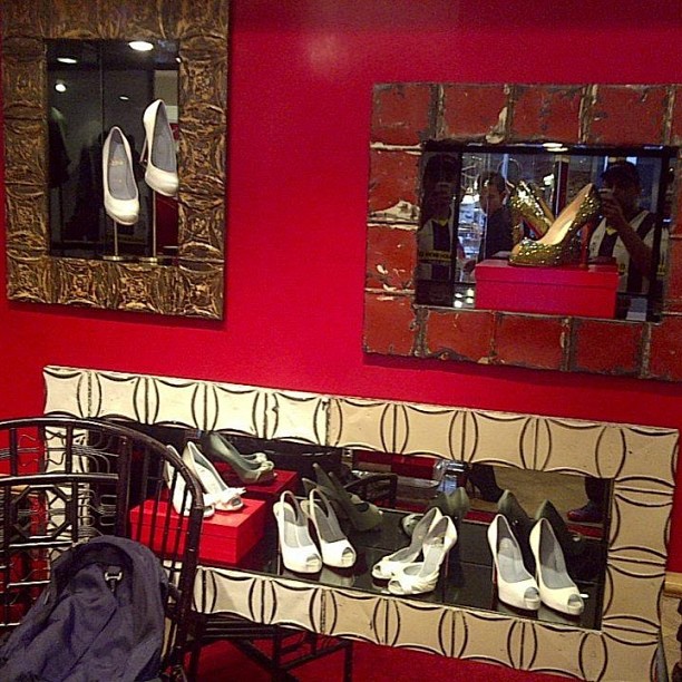 My visit to Christian Louboutin. To see what all the fuss was about