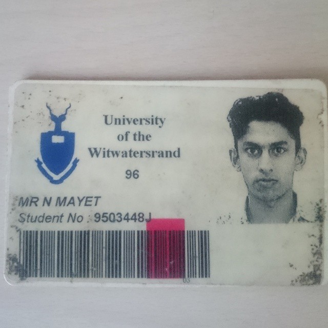 ASl noo wakath (Back in the day)When you find your  University Student Card. What a thing