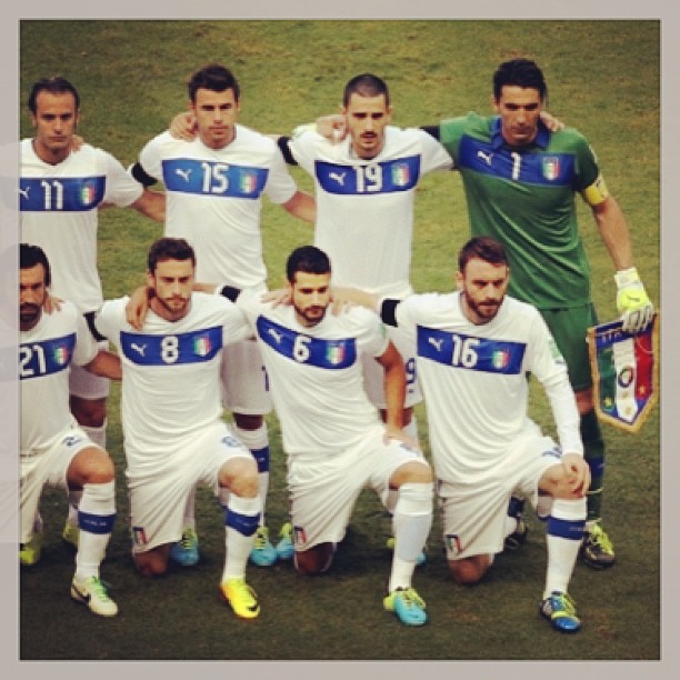 Forza Azurri. Looking good for 2014