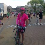 94.7 ride in Pink for Cancer. Done and dedicated to all the people fighting this dreaded disease