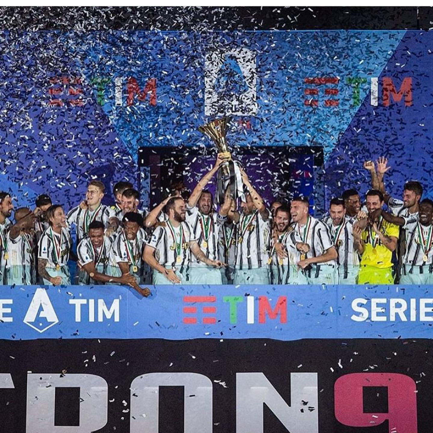 Juventus Lift the 9th Scudetto. Now to focus on the musseeeeve Champions League tie on Friday vs LyonForza Juve. Time to focus