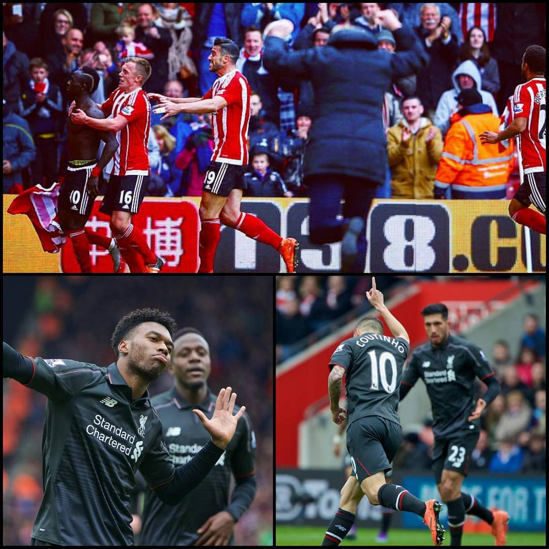 Southampton 3-Liverpool 2. Unf@(€¥n Believable. Where did it go wrong?