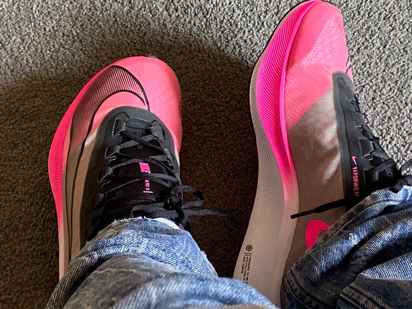Stepping in to another Year. Nike Zoom Vapour Fly 3#Nike #nike️