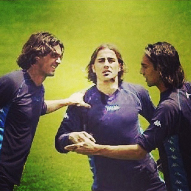 Now these okies could defend #azurri #maldini #cannavaro #nesta